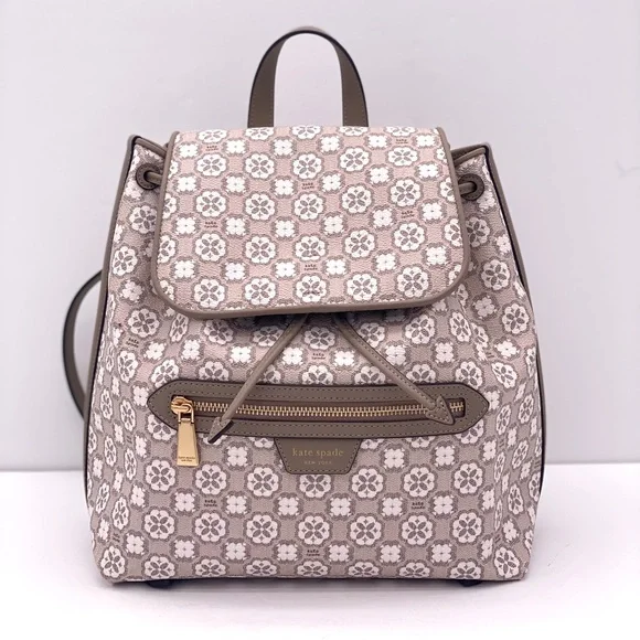 kate spade | Bags | Kate Spade Flower Monogramcoated Canvas  display picture 3